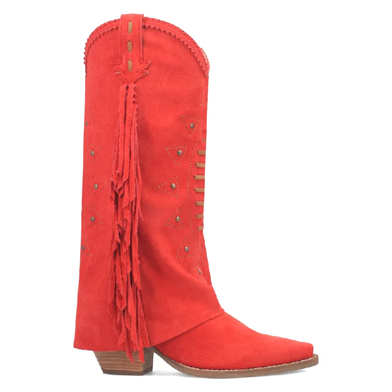 Spirit Trail Studded Snip Toe Cowboy Boots